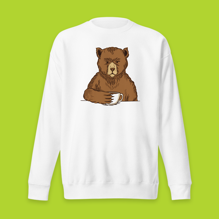 Alaska Bear Quote Sweatshirt