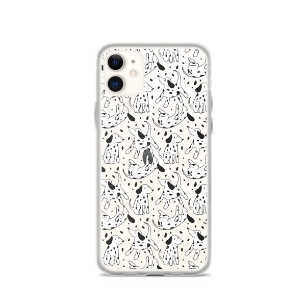 Dalmatian Dog iPhone Clear Case