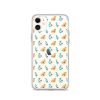 clear-case-for-iphone-iphone-11-case-on-phone-6a1d6bd25a6e1.jpg Dogs and Flowers iPhone Clear Case