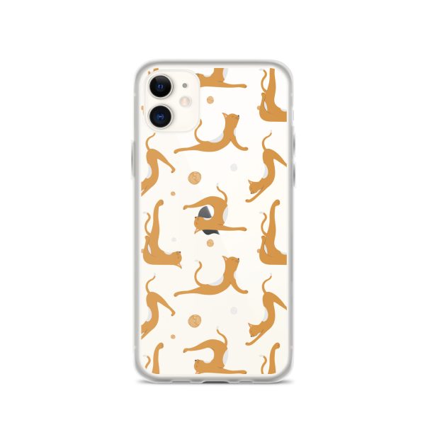 Cats and Wool iPhone Clear Case