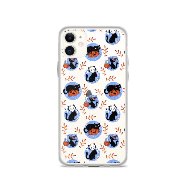 Halloween Cats iPhone Clear Case