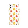 Abstract Colorful Cats iPhone Clear Case