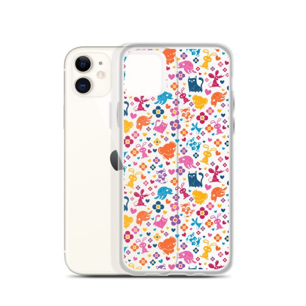 clear-case-for-iphone-iphone-11-case-with-phone-6a1d699003de6.jpg Colorful Animals and Heart iPhone Clear Case