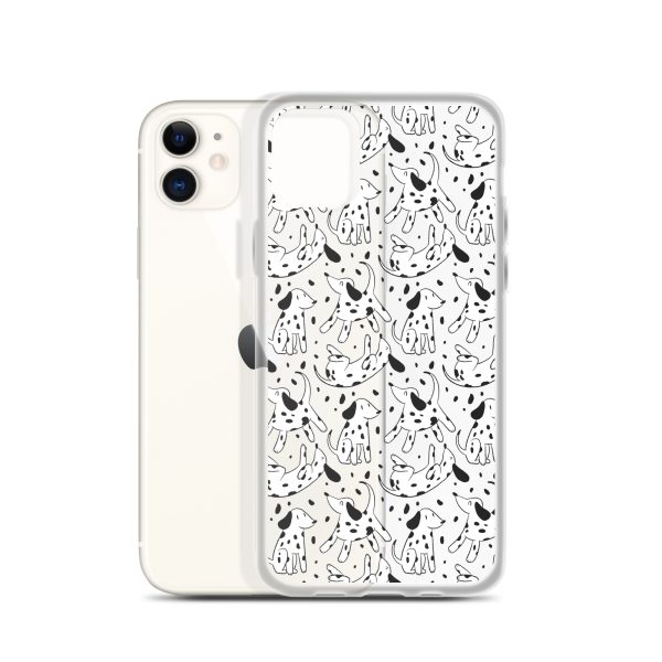 Dalmatian Dog iPhone Clear Case