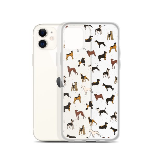 Dog Breeds iPhone Clear Case