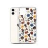 Dog Heads Seamless iPhone Clear Case