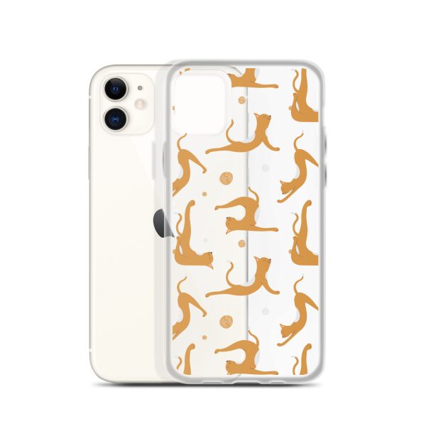 Cats and Wool iPhone Clear Case