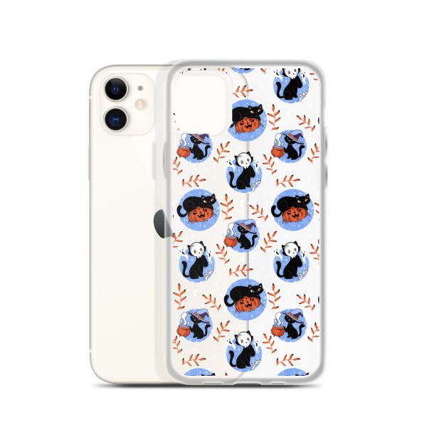 Halloween Cats iPhone Clear Case