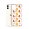 Abstract Colorful Cats iPhone Clear Case