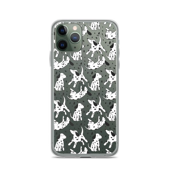 Dalmatian Dog iPhone Clear Case