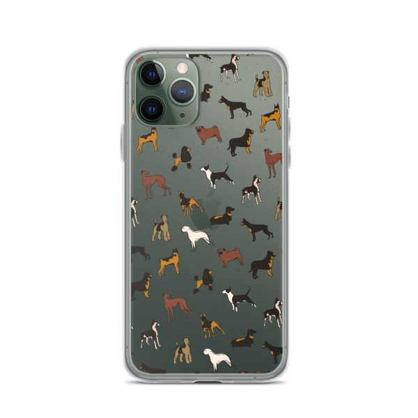 Dog Breeds iPhone Clear Case