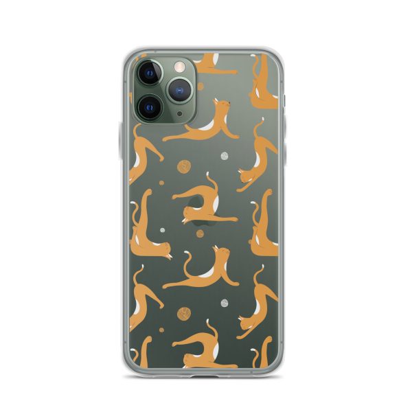 Cats and Wool iPhone Clear Case