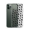 Black Dogs iPhone Clear Case