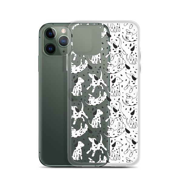Dalmatian Dog iPhone Clear Case
