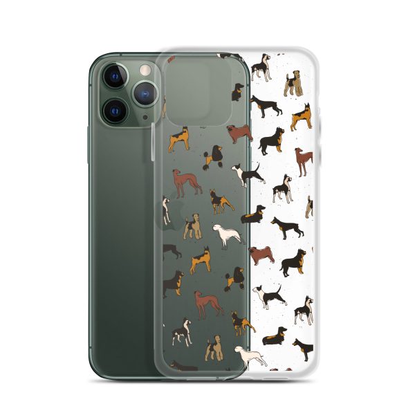 Dog Breeds iPhone Clear Case