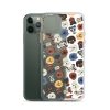 Dog Heads Seamless iPhone Clear Case