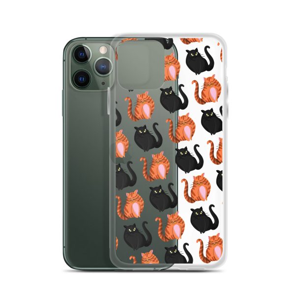 Cute Cat iPhone Clear Case