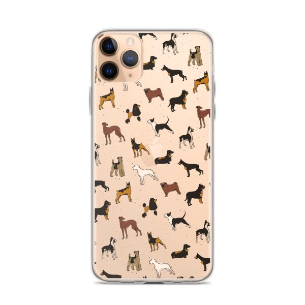 Dog Breeds iPhone Clear Case