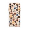 Dog Heads Seamless iPhone Clear Case