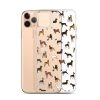 Dog Breeds iPhone Clear Case