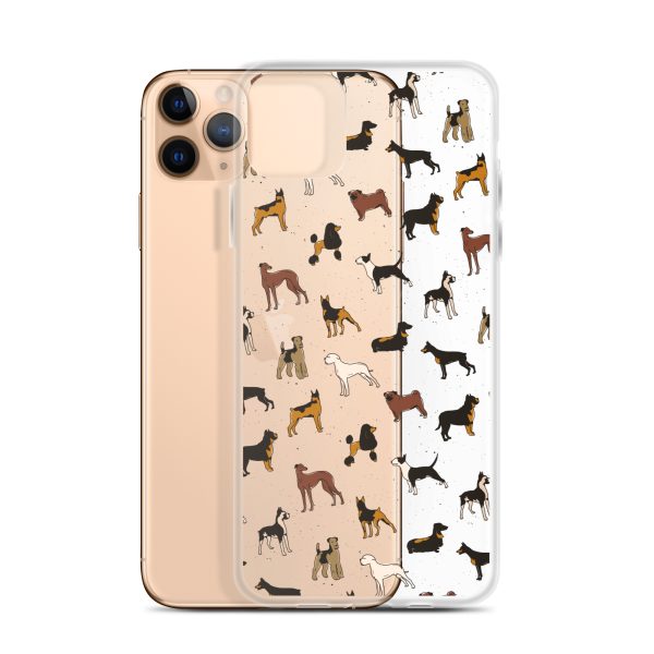 Dog Breeds iPhone Clear Case