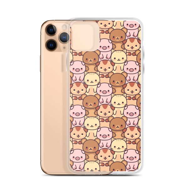 Kawaii Animals iPhone Clear Case