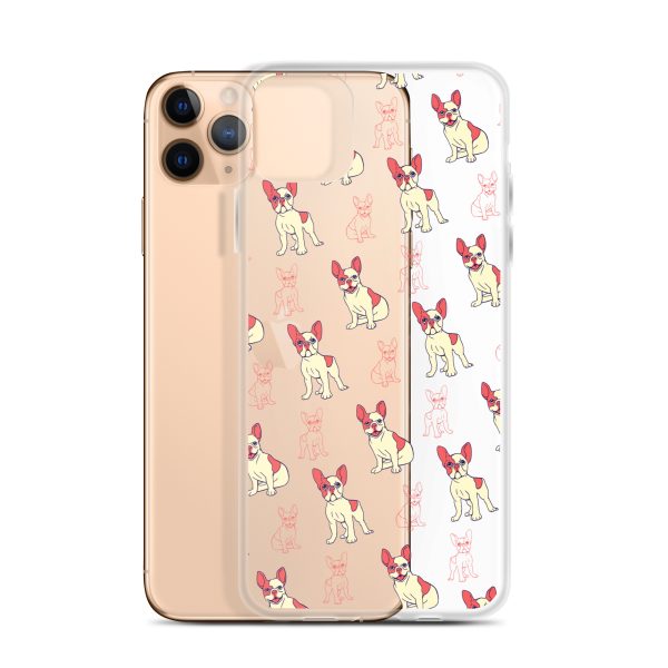 French Bulldog iPhone Clear Case