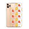 Abstract Colorful Cats iPhone Clear Case