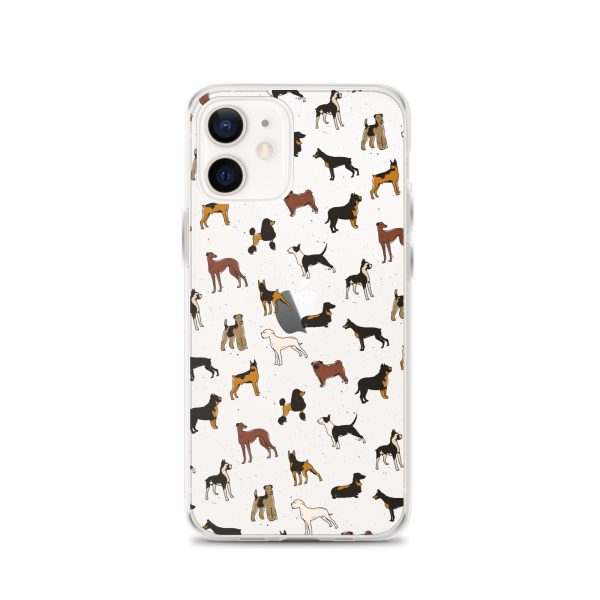 Dog Breeds iPhone Clear Case