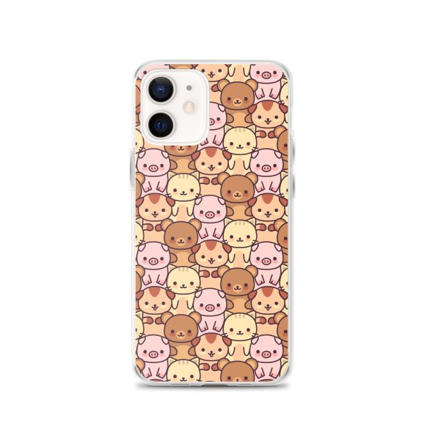 Kawaii Animals iPhone Clear Case