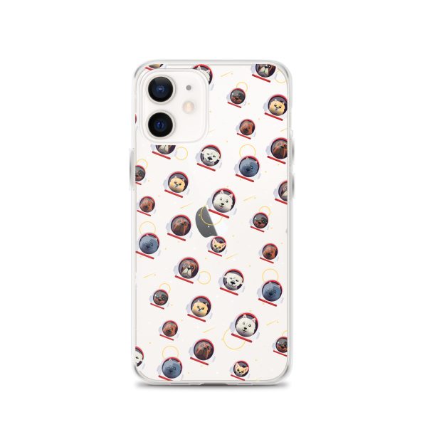 Space Dogs iPhone Clear Case