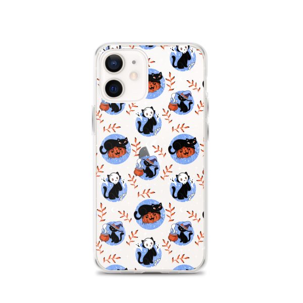 Halloween Cats iPhone Clear Case