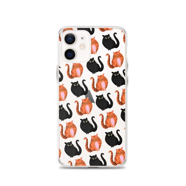 Cute Cat iPhone Clear Case