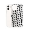 Black Dogs iPhone Clear Case