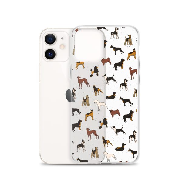 Dog Breeds iPhone Clear Case