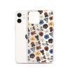 Dog Heads Seamless iPhone Clear Case