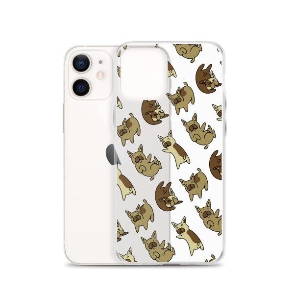 French Bulldog iPhone Clear Case