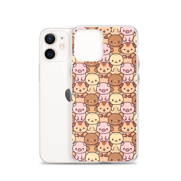 Kawaii Animals iPhone Clear Case