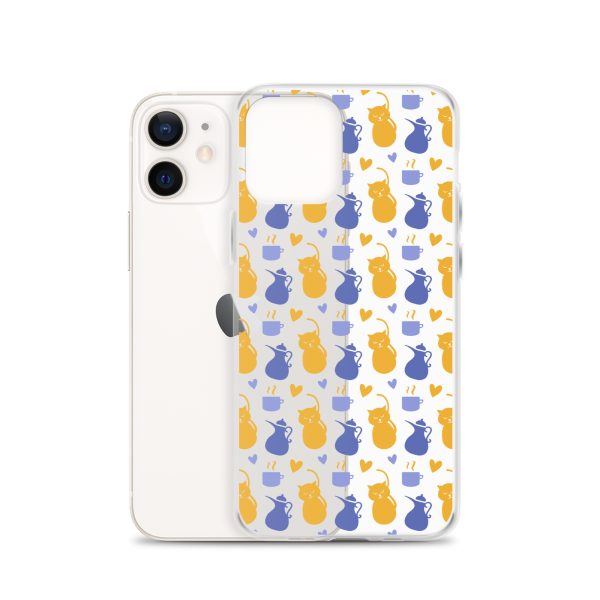 Tea and Cat iPhone Clear Case