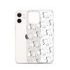 Classy Cats iPhone Clear Case