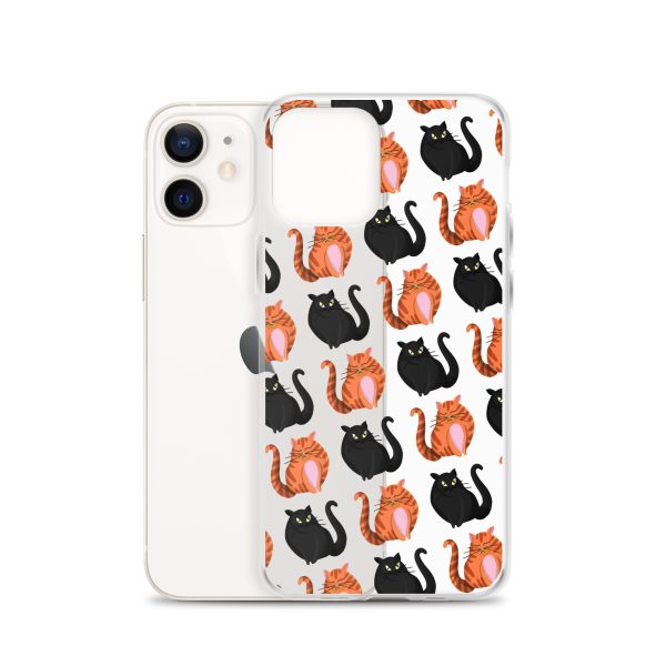Cute Cat iPhone Clear Case