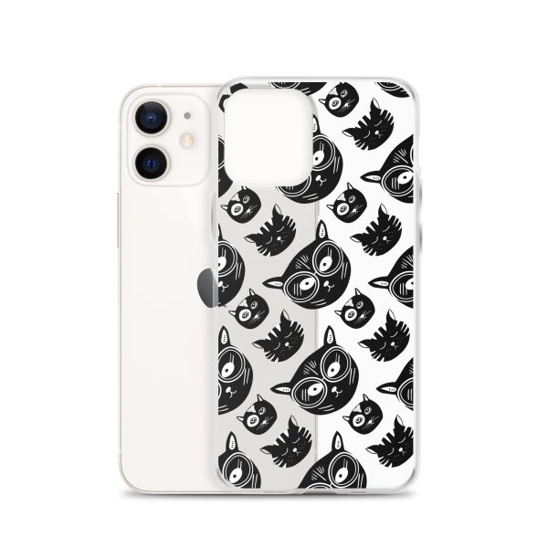Funky Cats iPhone Clear Case
