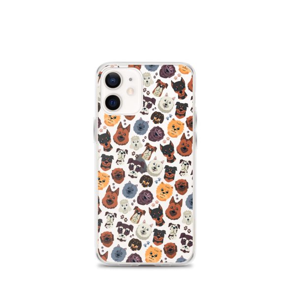 Dog Heads iPhone Clear Case