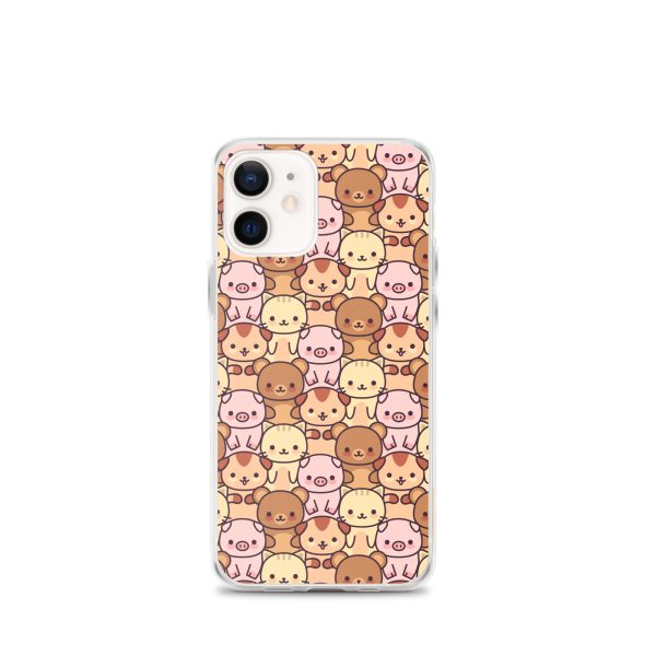 Kawaii Animals iPhone Clear Case
