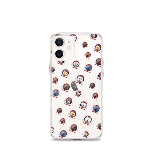 Space Dogs iPhone Clear Case