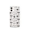 Cartoonish Cat iPhone Clear Case