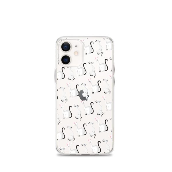Classy Cats iPhone Clear Case