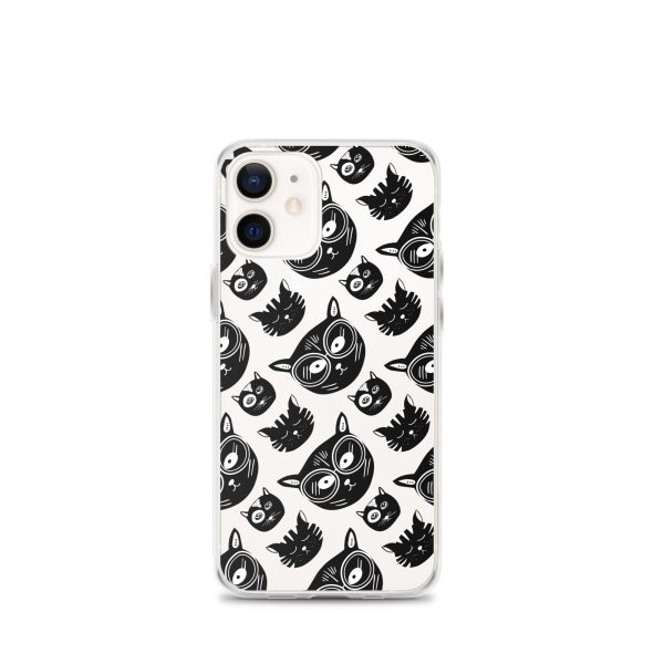 Funky Cats iPhone Clear Case