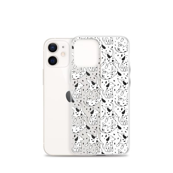 Dalmatian Dog iPhone Clear Case