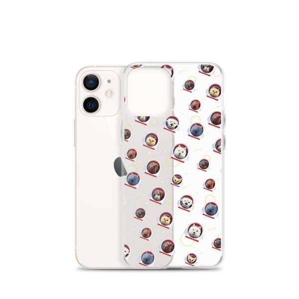 Space Dogs iPhone Clear Case